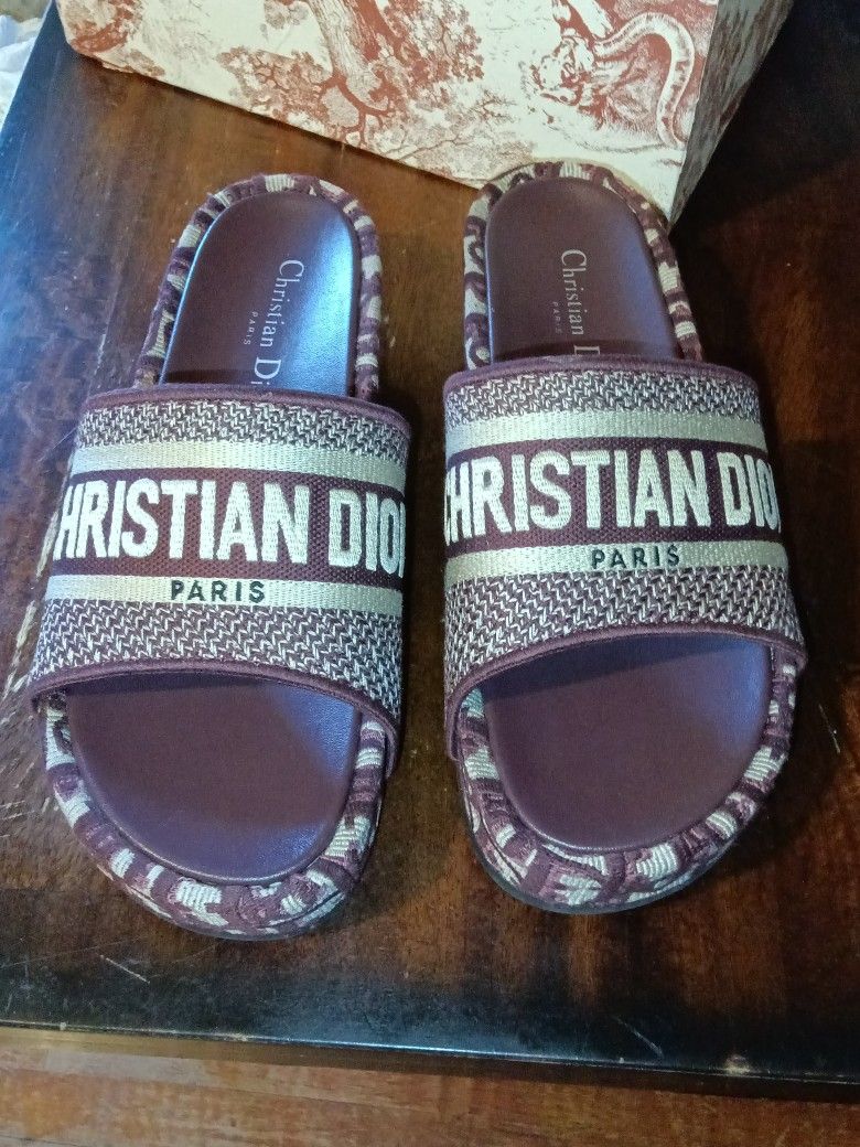 Christian Dior Bag & Slides