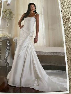 Satin Wedding Gown - Essence of Australia