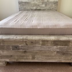  Bedroom Set ( Full Bed Frame With Mattress And Dresser/mirror