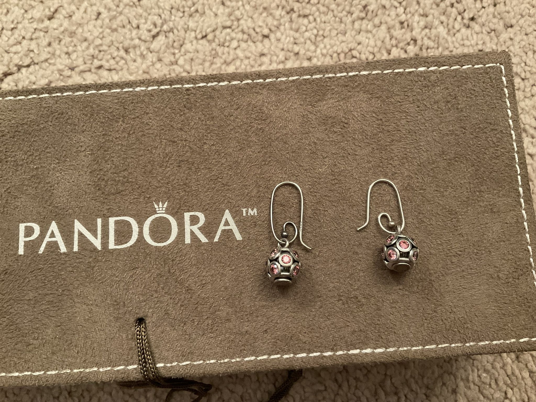Pandora Charm Earrings