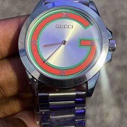 Designer Silver Watch