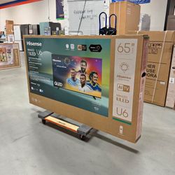 65” Hisense ULED Mini-LED U6 4K UHD Smart Fire Tv 