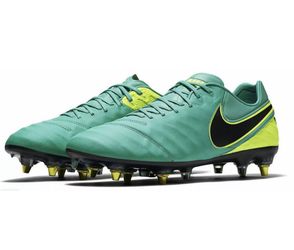 Nike Tiempo Legend VI SG Pro AC - SIZE 8 - 869483-307 Boots Jade Volt Black