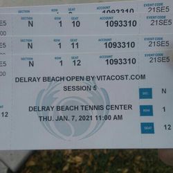 DELRAY OPEN SESSION 5 DAY SESSION TICKETS