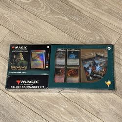 Magic The Gathering Lord Of The Rings Deluxe Commander Kit