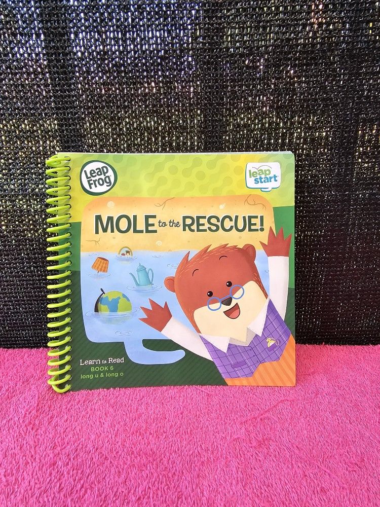 Leapfrog Leapstart Mole To The Rescue Learn To Read Learning Educational Book #6