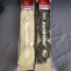 Jumbo Braid Hair Extensions - Blonde and Brown