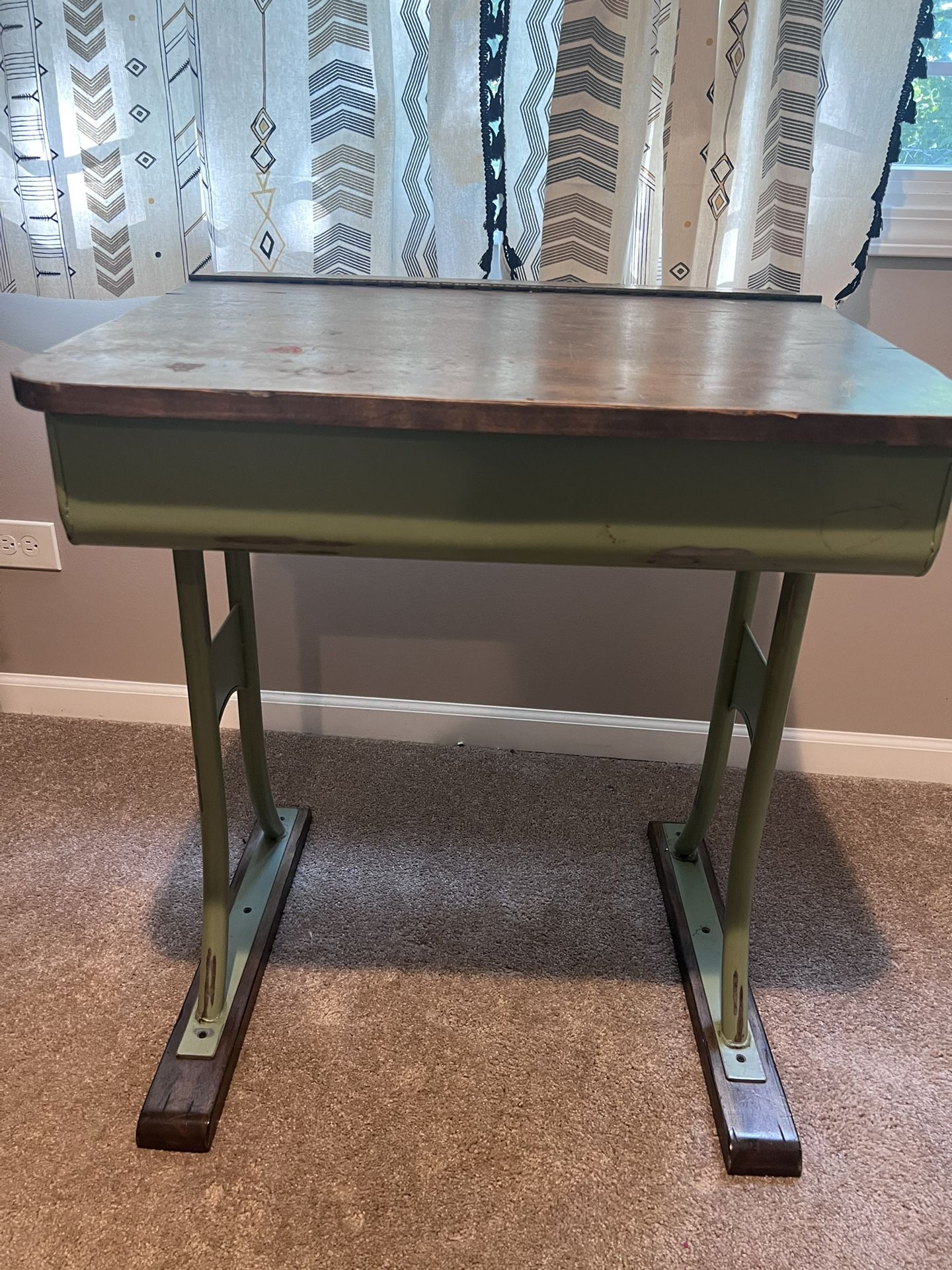 Vintage Desk And Chair