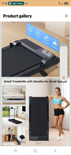 Treadmill incline walking pad
