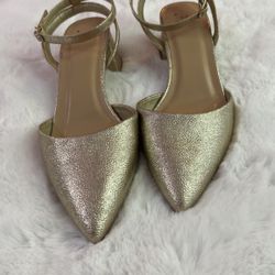 Gold High Heels 