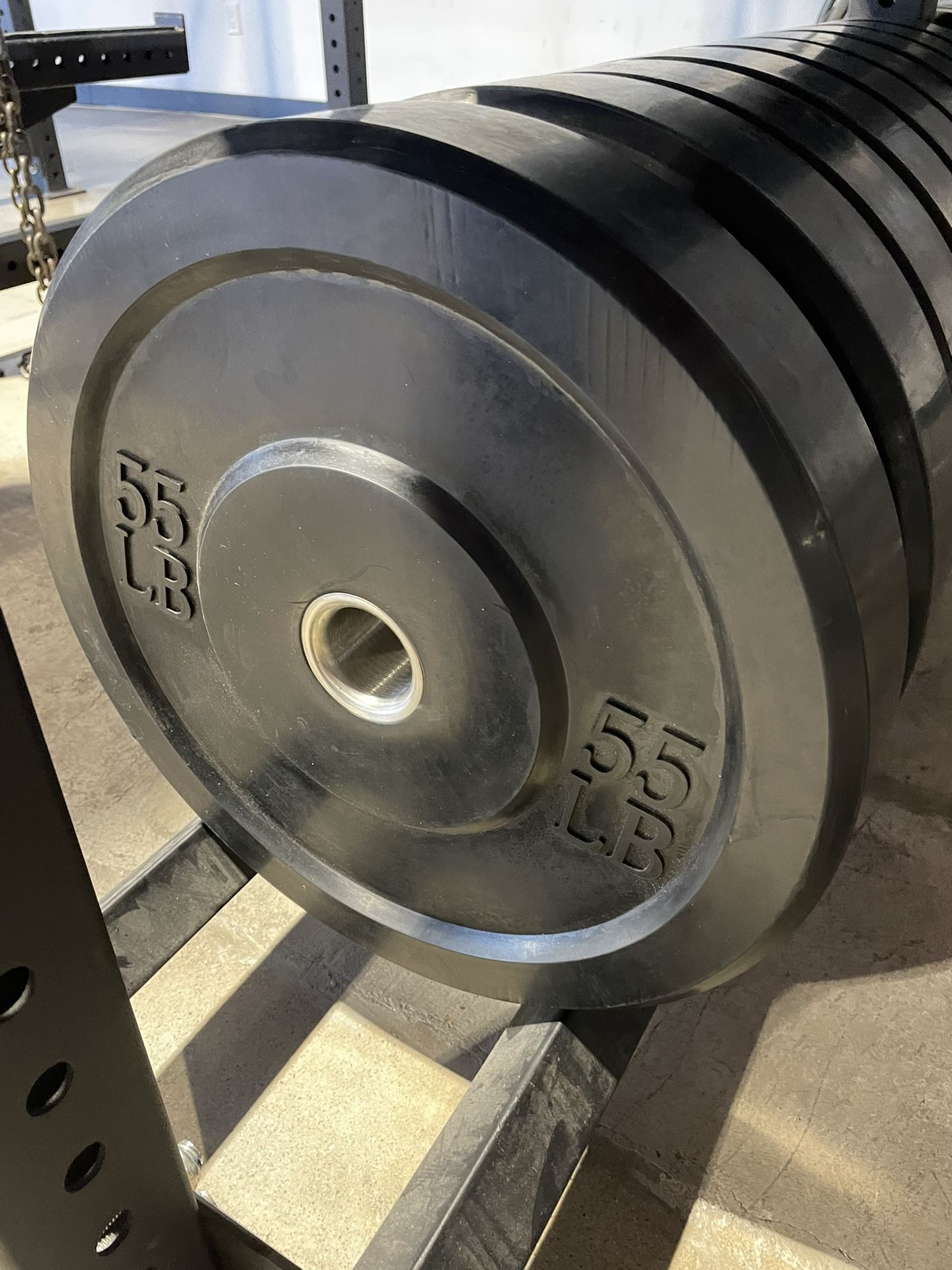 45lb & 55lb Bumper Plate Weights / Olympic Weights/ Weight Plates