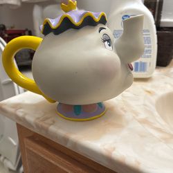 Beauty And Beast Piggy Bank From 1990s 