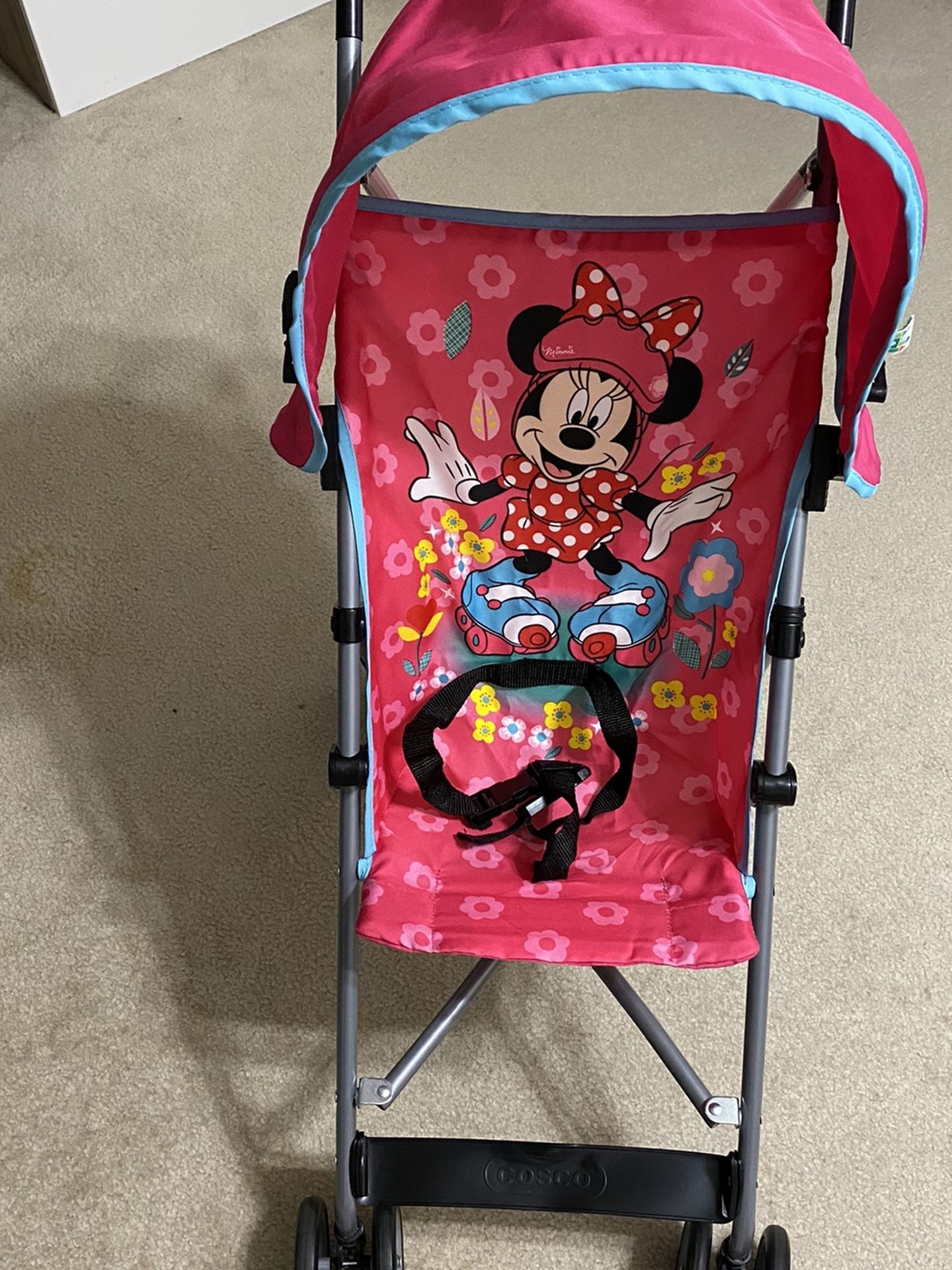 Disney Baby Umbrella Stroller with Canopy, All about Minnie