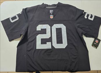 Nike NFL #20 Black Football Jersey