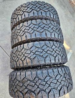 275 65 r18 Goodyear I'm selling this set of tires with 80% life left on all 4