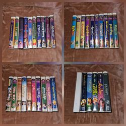 DISNEY VHS MOVIES/VIDEOS