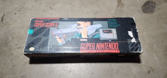 Snes Super Scope 6 Complete With Box 