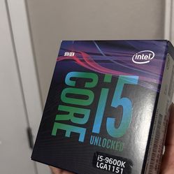 intel core i5 9600k