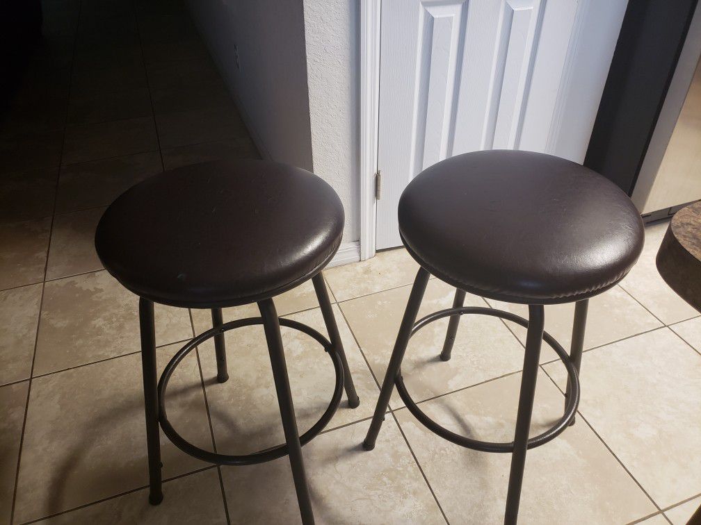 Bar stools set of two