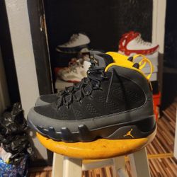 Jordan 9 Charcoal/University Gold Good Cond. Sz 9 $160