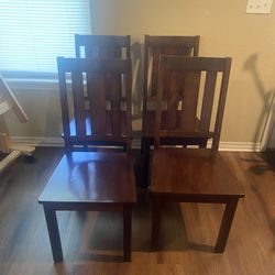 Matching 4 set dining room tables