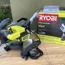 RYOBI 9 Amp Corded 7-1/4 in. Compound Miter Saw