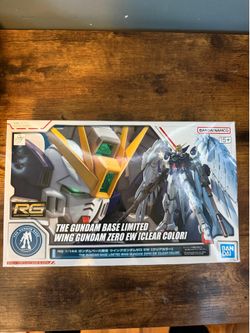 P-Bandai RG Wing Zero EW Clear Color Ver. Gundam Base Limited Edition 1/144