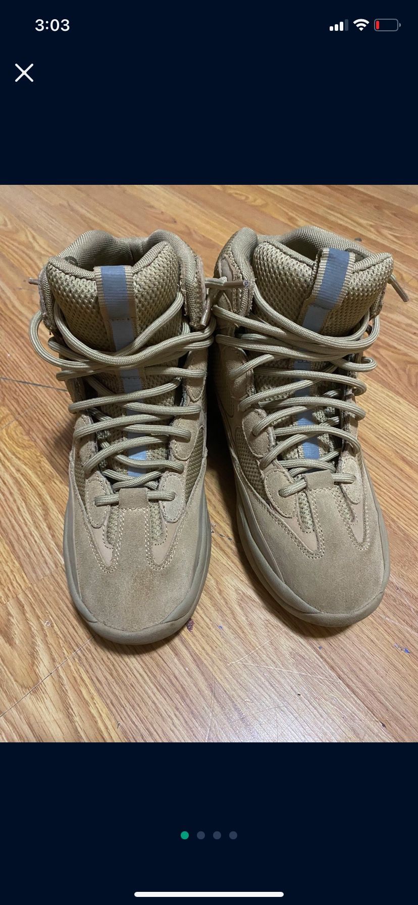 Yeezy Boots Men Size 8/1/2