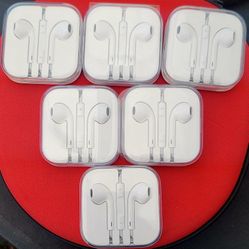 Original OEM Aux Apple Earbuds 15$ Each