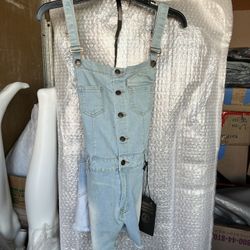 Denim Overalls 