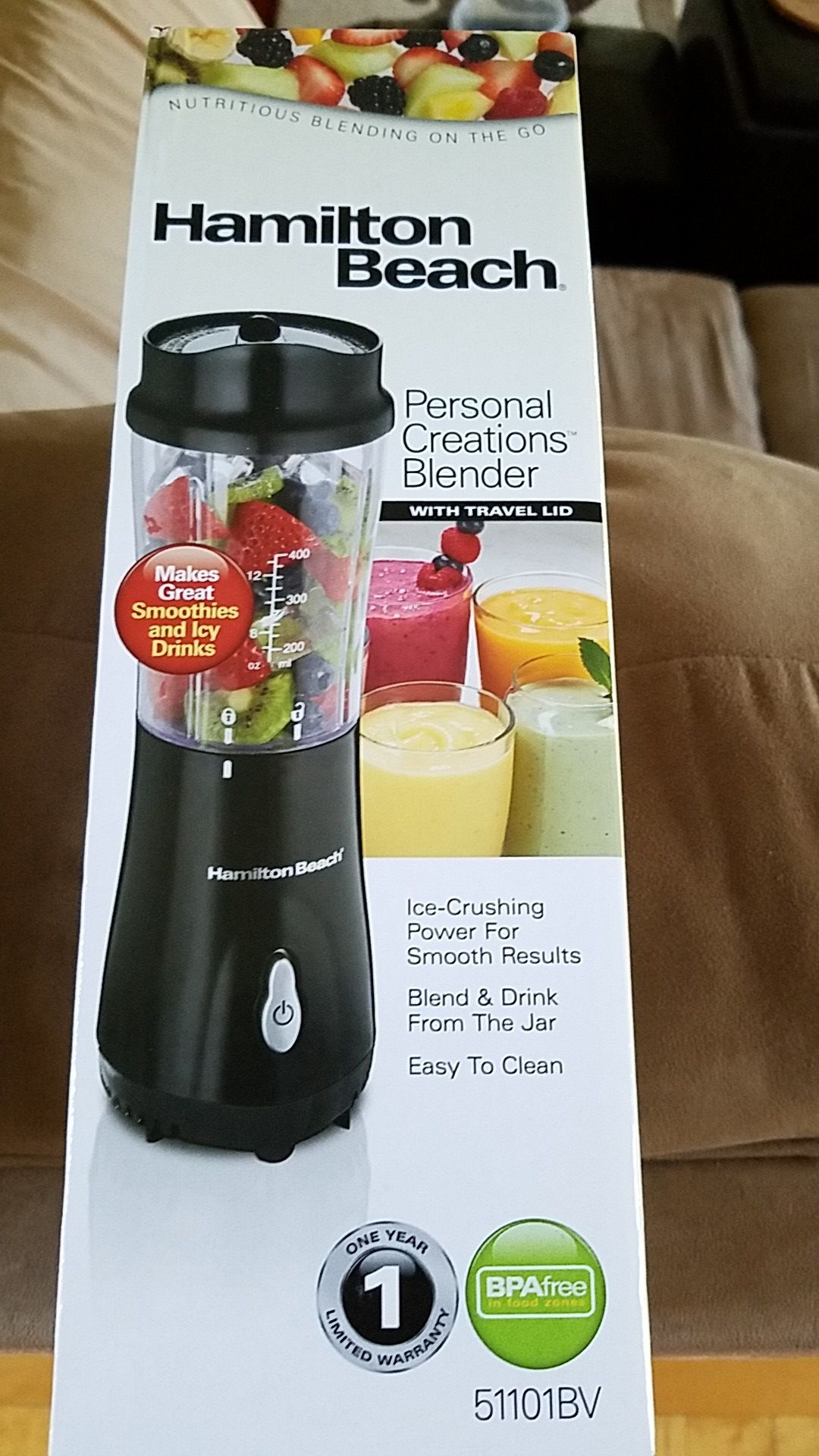 Price Reduced - BRAND NEW - Hamilton Beach Personal Creations Blender, GREAT DEAL!!!