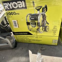 Ryobi Pressure Washer 2000psi New Open Box 