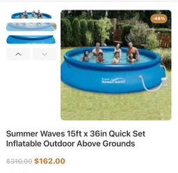 Brand New Swimming Pool and Pool Cleaner.
