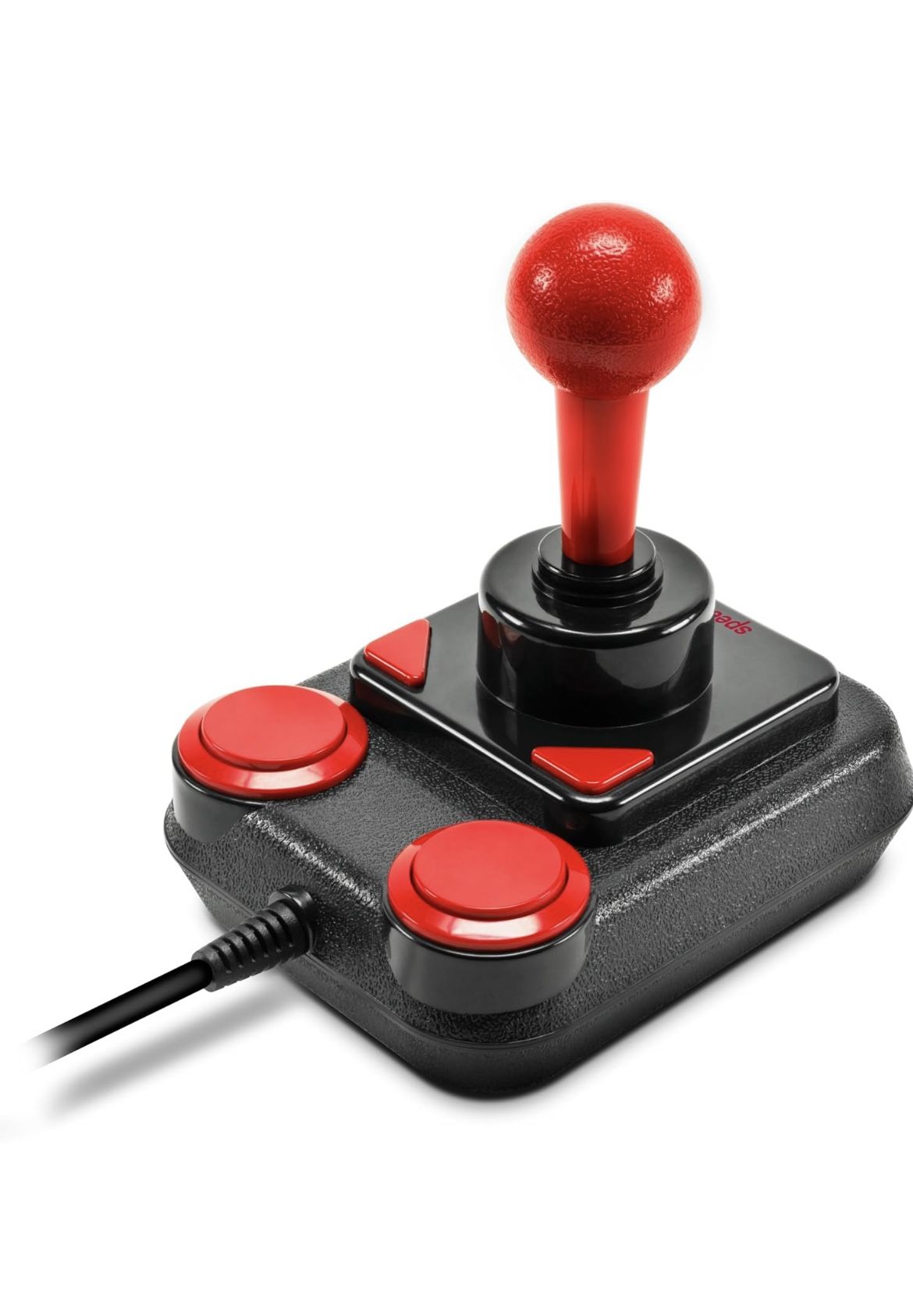 SPEEDLINK SL-650212-BKRD Competition PRO EXTRA USB Joystick - Anniversary Edition, Retro-Arcade-Stick, schwarz-rot