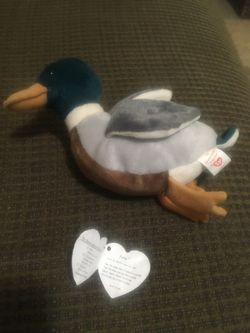 Ty Jake Beanie Babies Collection 1997 Original