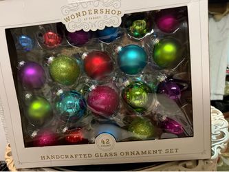 Brand new Christmas ornaments 42 count