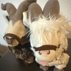 Marvel Toothgnasher And Toothgrinder Plush Goat Set - Thor: Love And Thurder