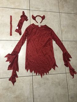 Child Red devil Halloween costume