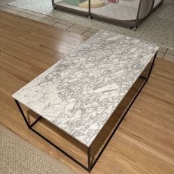 Westelm marble Coffee Table $150 Or Best Offer 