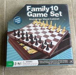 Cardinal Industries Inc 9832 Family 10 Game Set