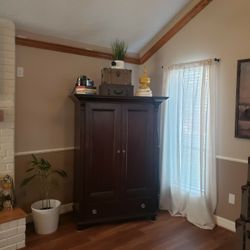 Lane  Solid Wood Armoire 