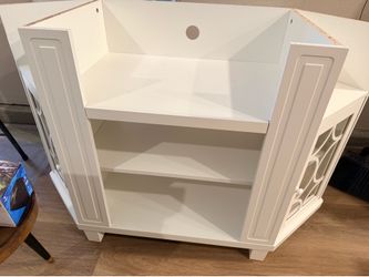 Corner TV Stands with 18 Fireplace Media