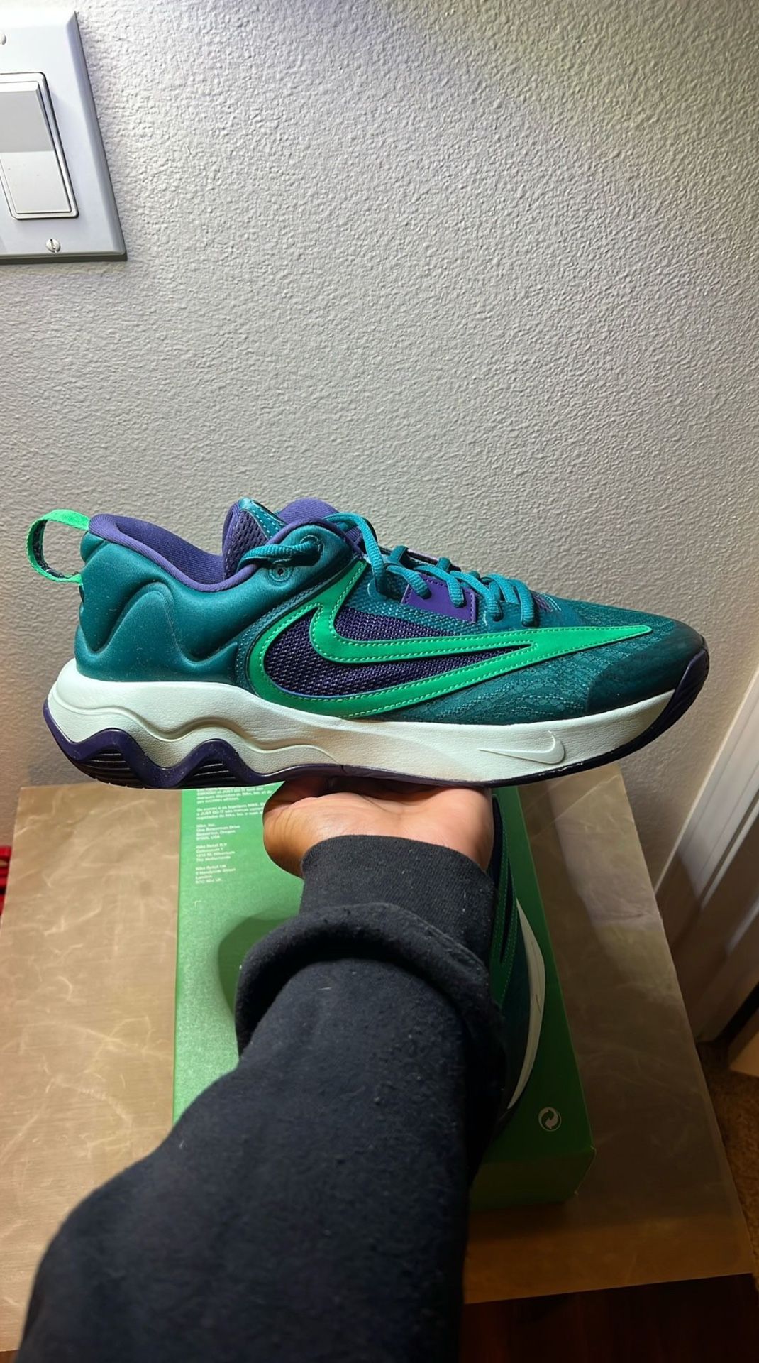 Nike Giannis Immortality 3 'Geode Teal Purple' Size 12