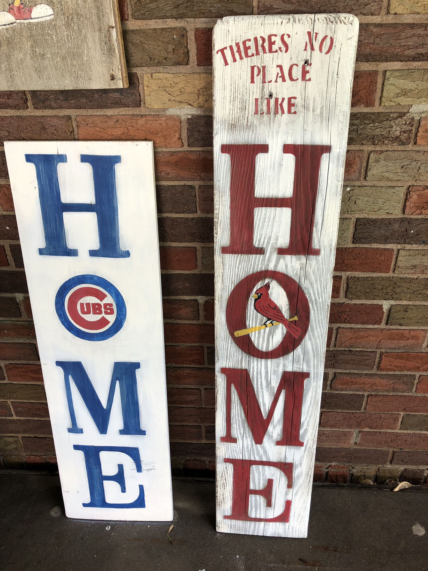 Handmade porch signs