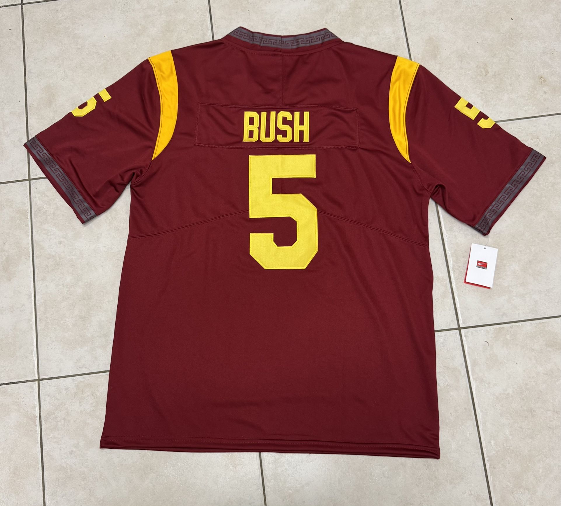 USC Trojans #5 Reggie Bush Nike Football Jersey