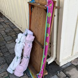 Dining room table and chairs