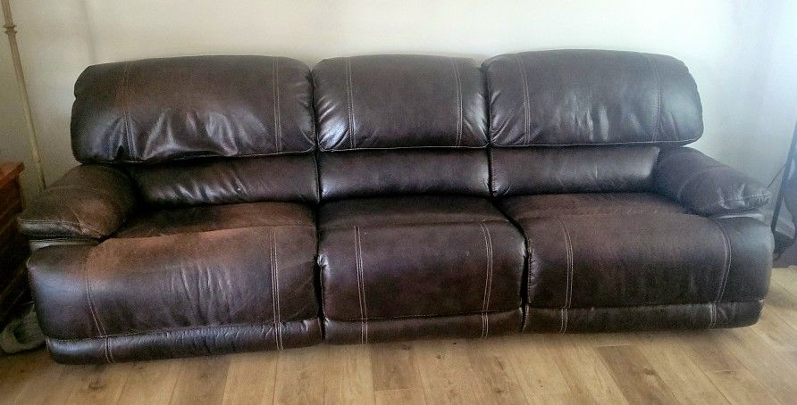 Motorized Recliner Couch And Loveseat