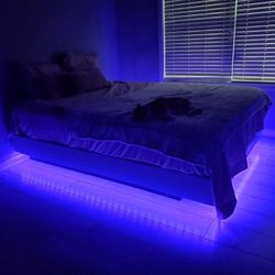 Floating Queen Bed Frame