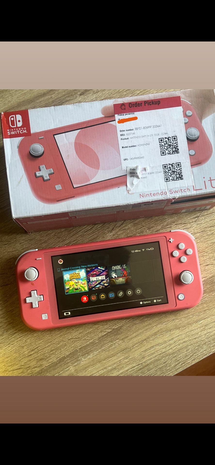 NINTENDO SWITCH LITE