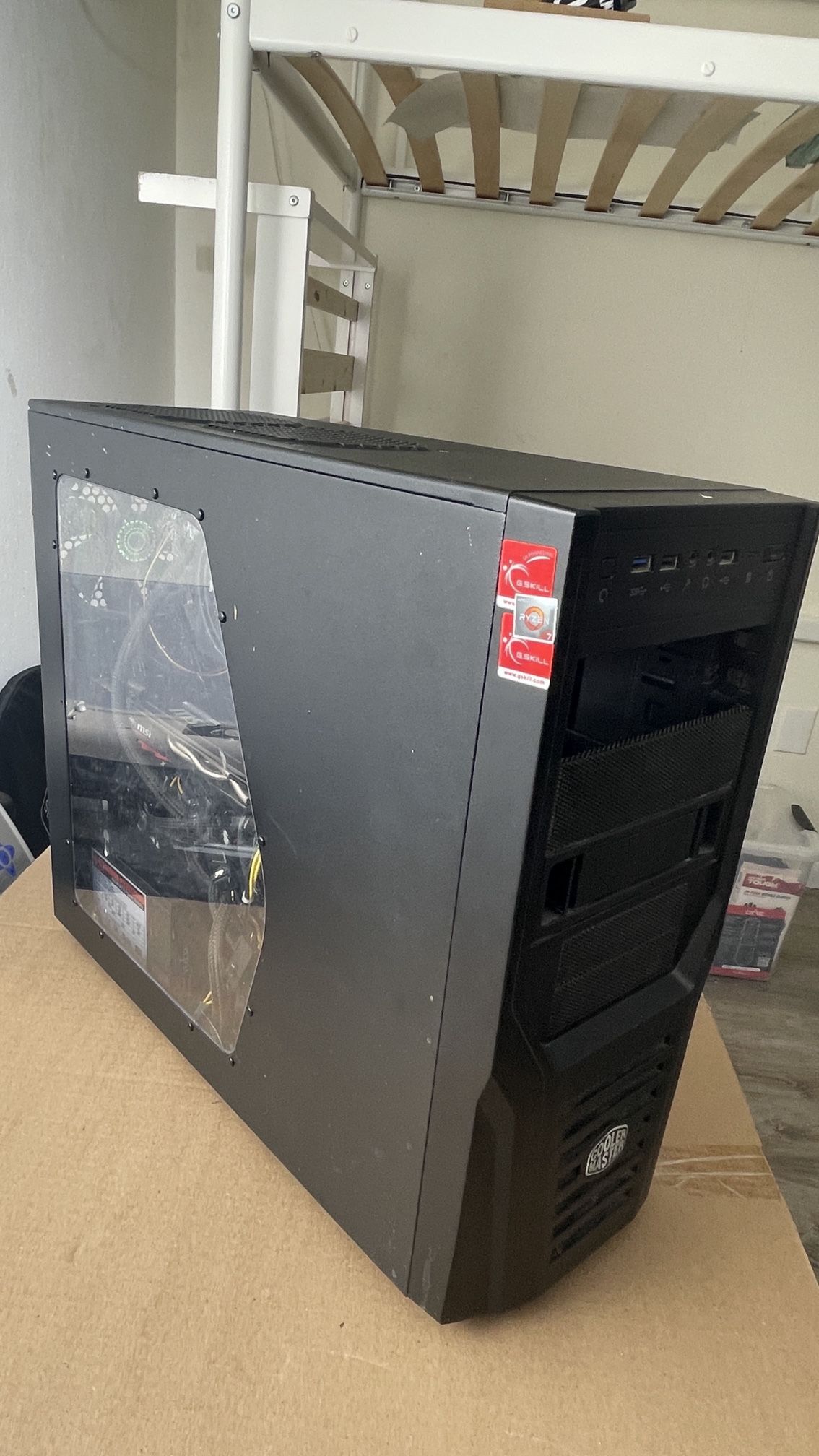 Gaming PC Ryzen 7 64GB RAM - GPU Issues